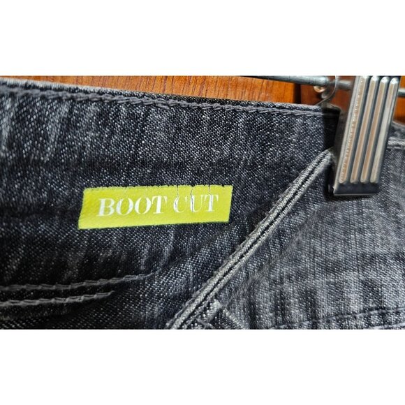 Style & Co.‎ Womens Bootcut Jeans Size 14W Black Denim - Picture 5 of 11